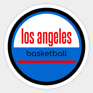 los angeles clippers basketball Sticker